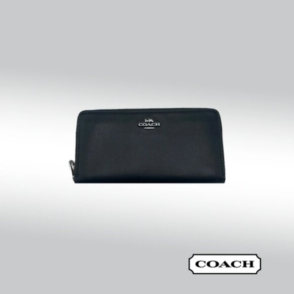 Coach Long Zip Around Wallet - Picture 1 of 13